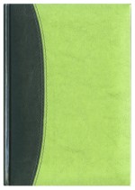 Notes Bolonia zielony/seledynowy