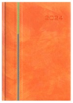 Kalendarz Porto pomarańczowy/seledynowy/szary